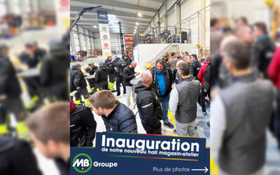Retour sur l’inauguration du nouveau hall opérationnel de MB Groupe
