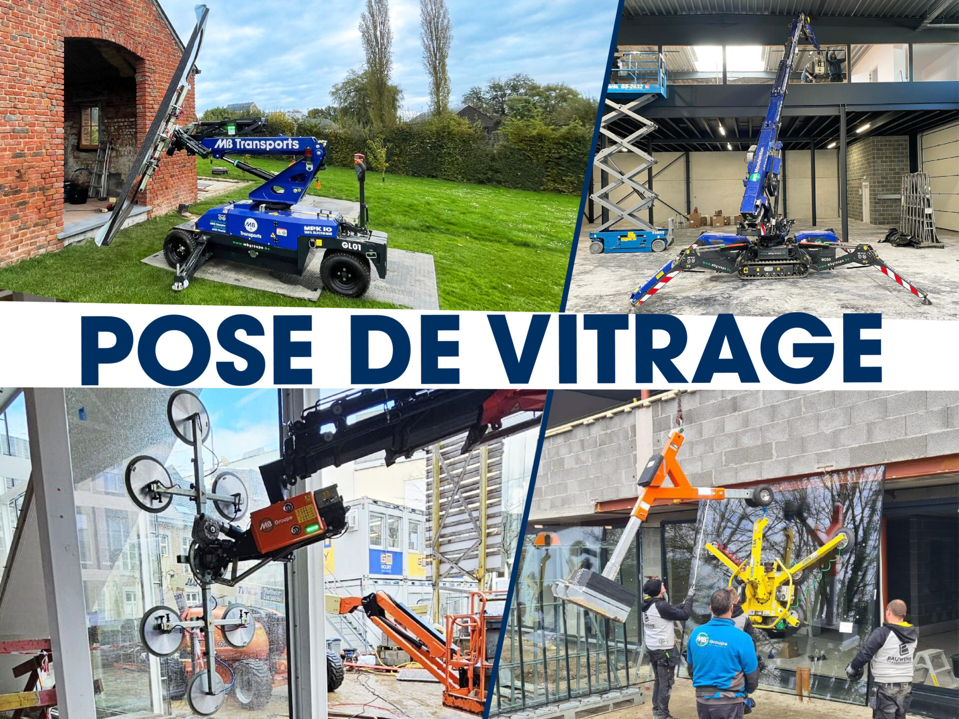 Découvrez nos équipements dédiés au vitrage