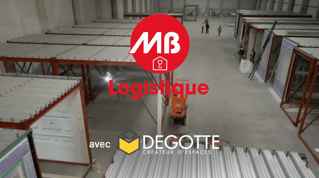 Illustration de la vidéo MB Logistique sur le partenariat avec la société Degotte