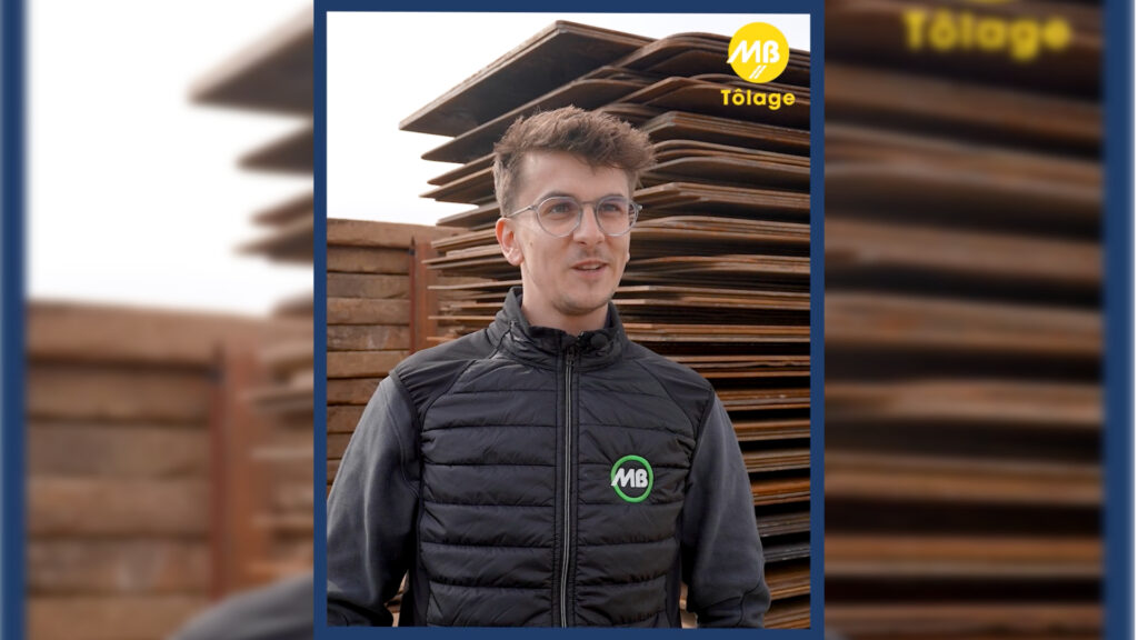 Portrait de Nel, responsable du pôle MB Tôlage