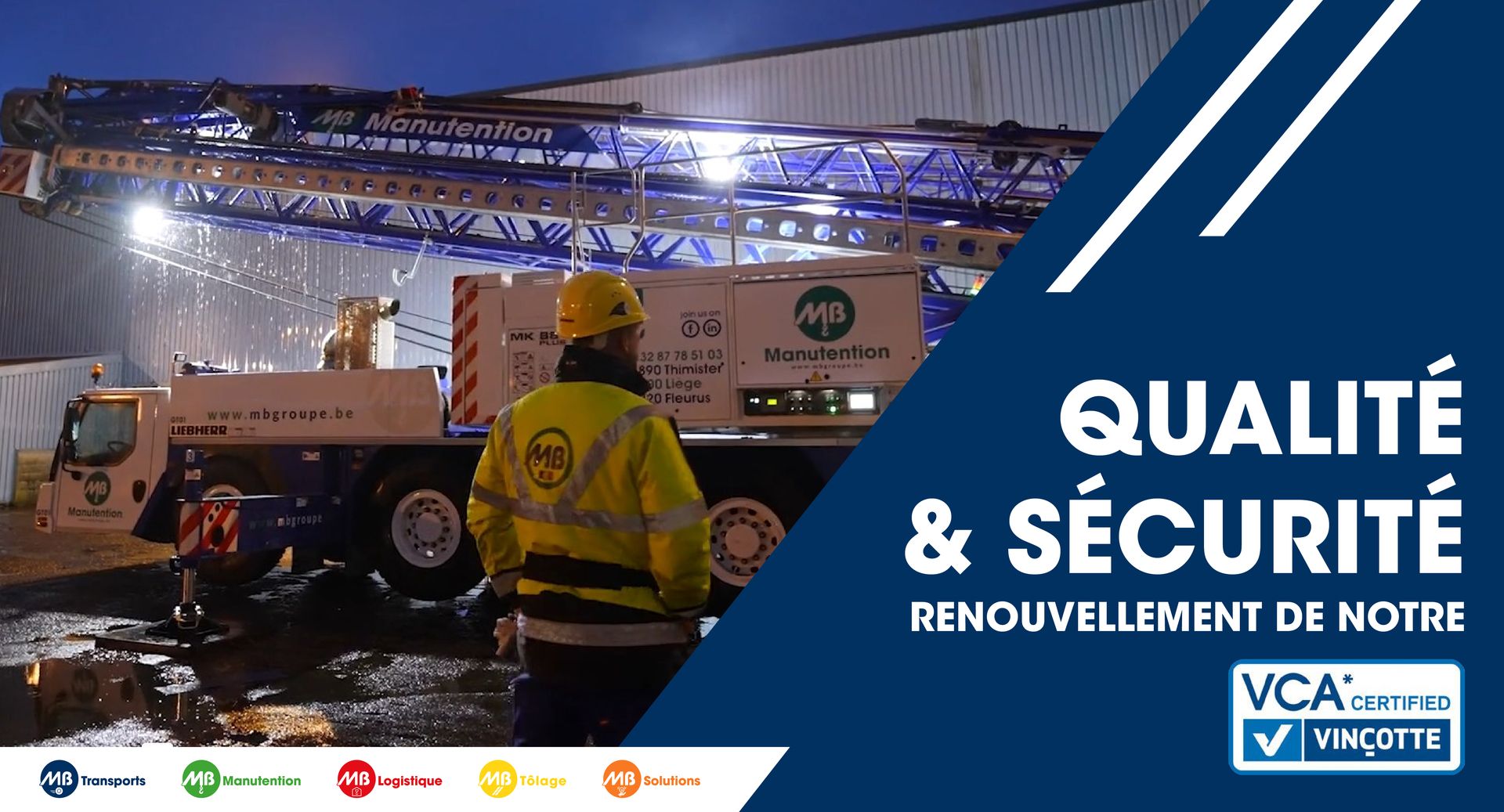 Bonne nouvelle : MB Groupe renouvelle sa certification VCA* !