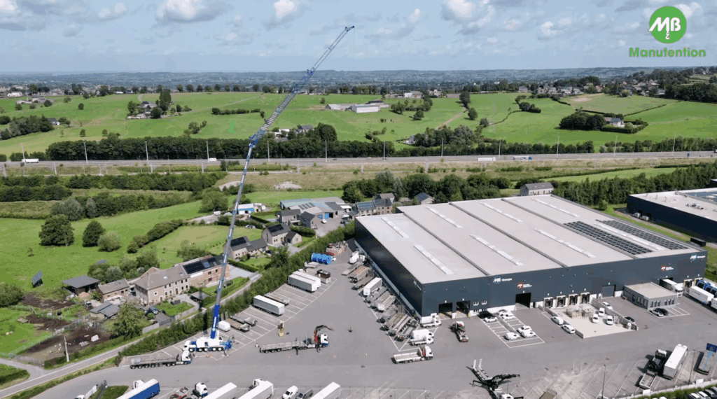 MB Manutention : Nouvelle grue T14
