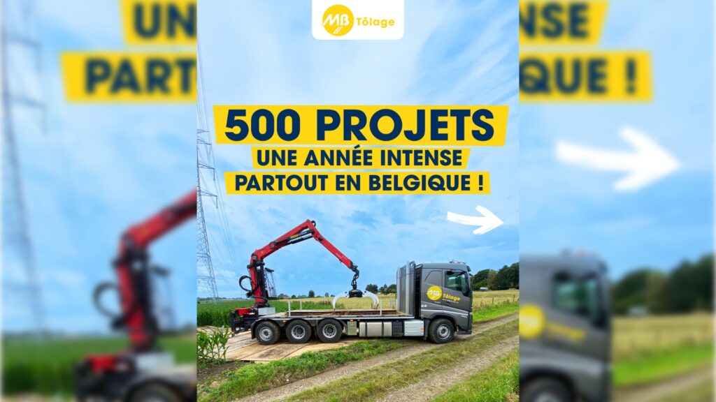 Illustration de MB Tôlage qui souffle sa première bougie