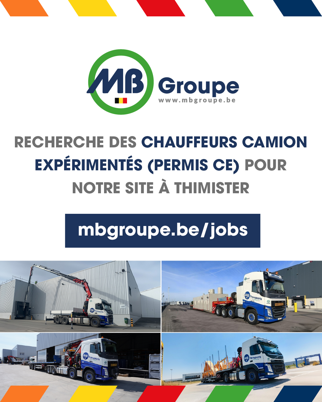 MB Groupe est à la recherche de plusieurs chauffeurs expérimentés