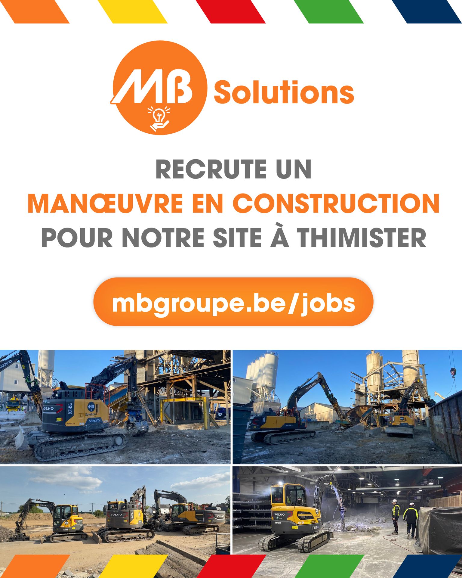 MB Solutions recrute : Opérateur camion nacelle 70m