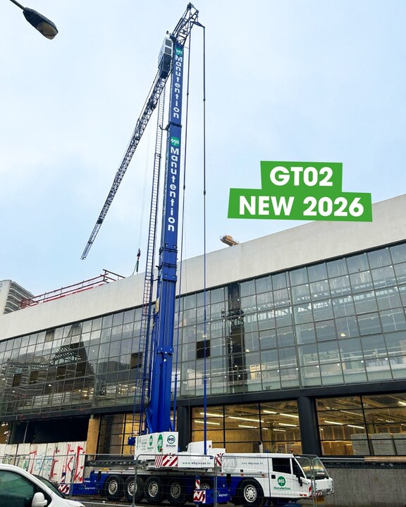 Machine MB Groupe en action sur chantier.