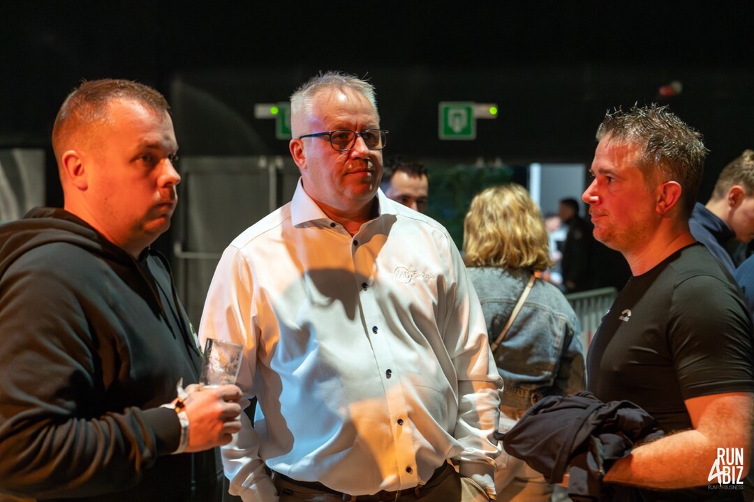 L'équipe MB Groupe lors de la soirée RUN4BIZ.