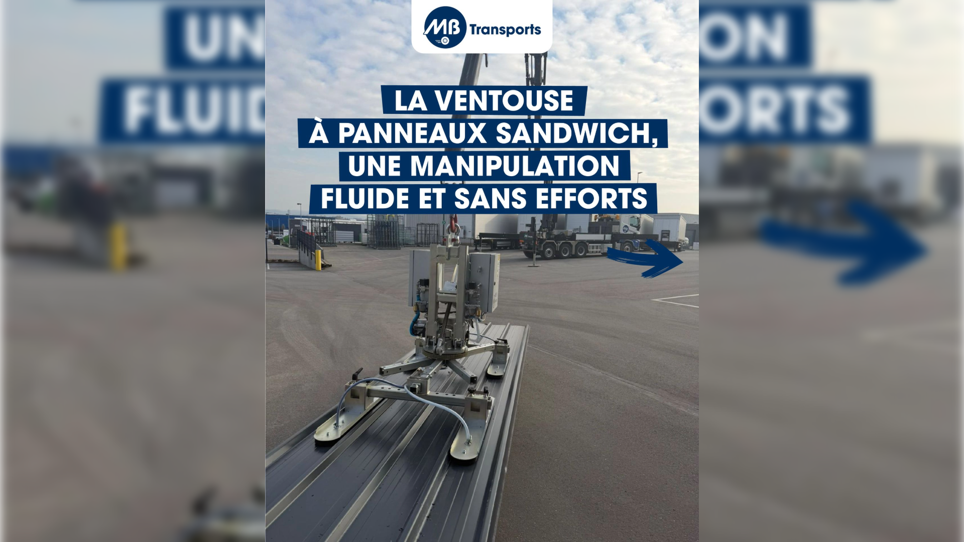Découvrez la ventouse à panneaux sandwich VE11 – VE8 PS !
