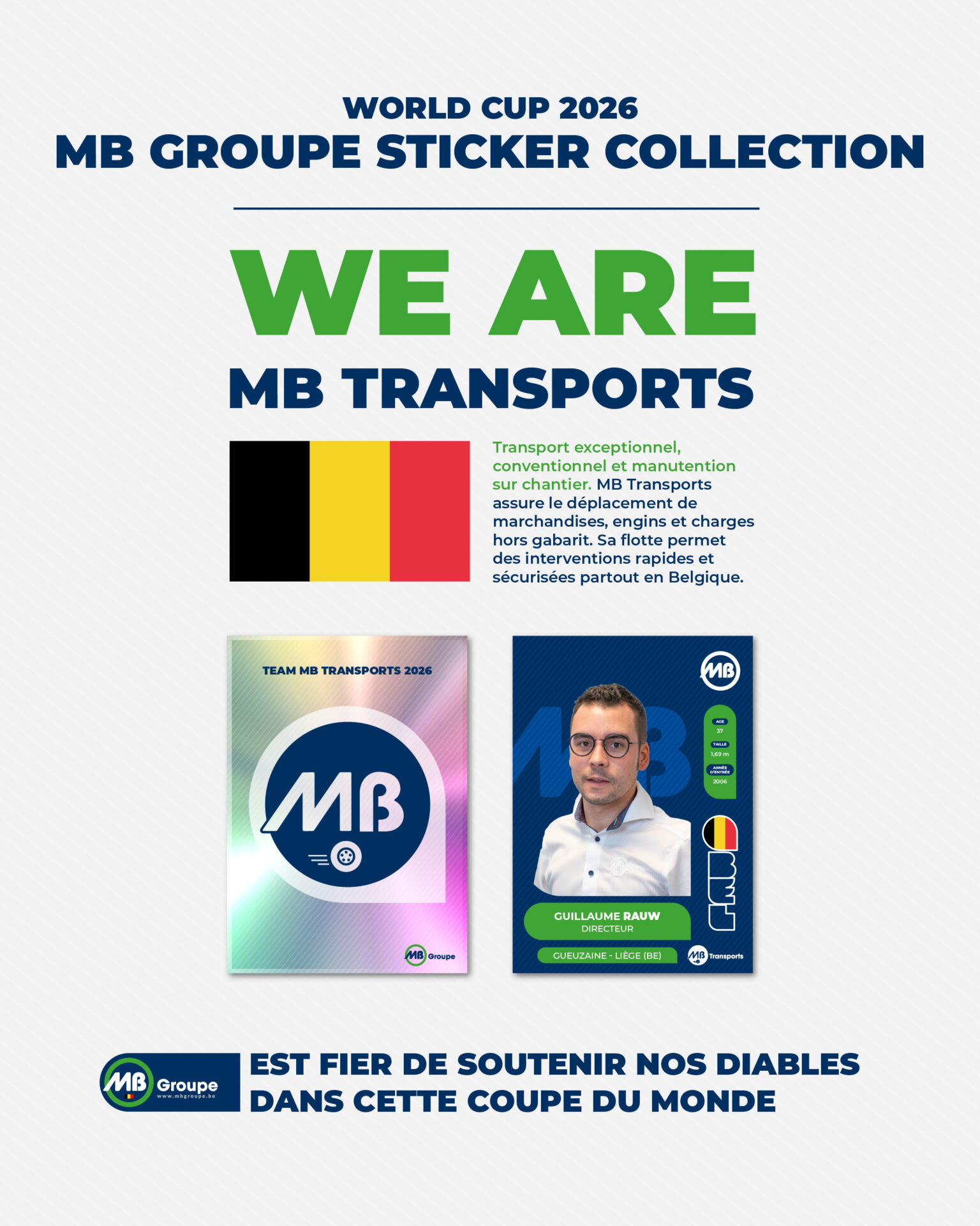 Collaborateurs MB Transports