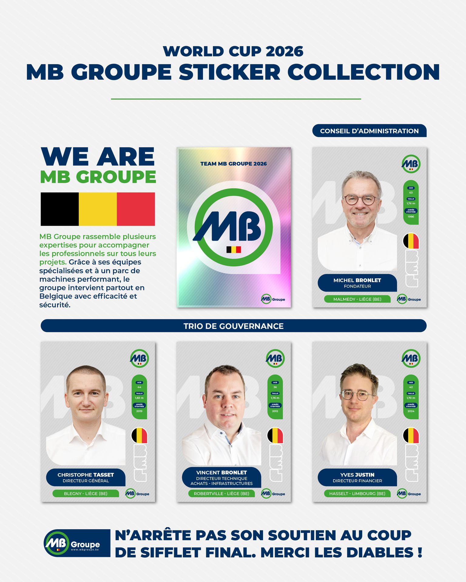 Collaborateurs MB Groupe