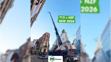 Machine MB Manutention en action sur chantier