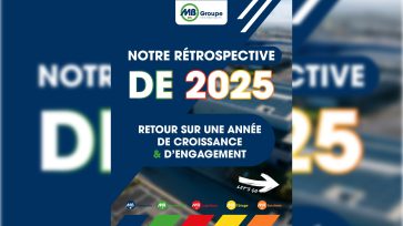 Illustration de la rétrospective 2025 de MB Groupe