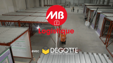 Illustration de la vidéo MB Logistique sur le partenariat avec la société Degotte