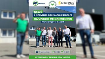 MB Manutention : 2 nouvelles AT6 supplémentaires